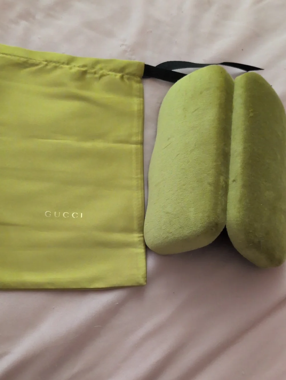 Gucci Case with Matching Silk Cleaning Cloth/Bag